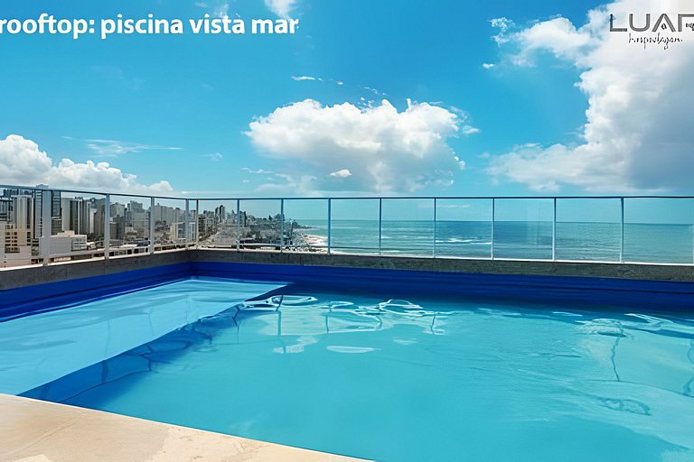 Studio Luar 202 - Varanda Vista Mar - Smart Pituba