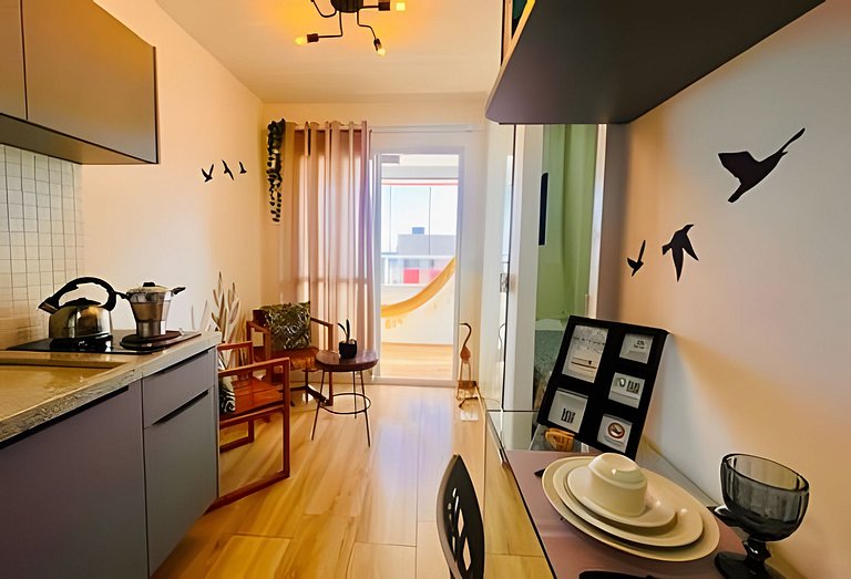 Studio Luar 202 - Varanda Vista Mar - Smart Pituba