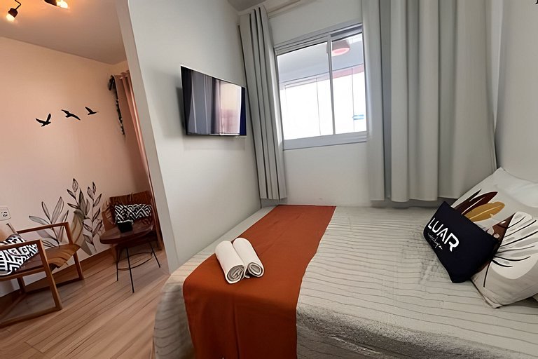 Studio Luar 202 - Varanda Vista Mar - Smart Pituba