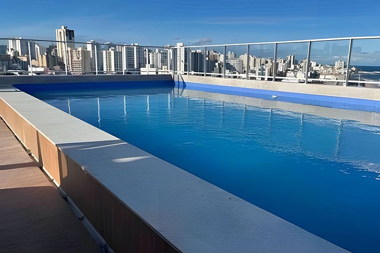 Studio Luar 202 - Varanda Vista Mar - Smart Pituba