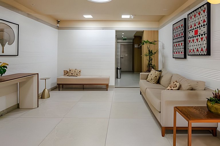 Studio Luar 202 - Varanda Vista Mar - Smart Pituba