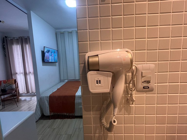 Studio Luar 202 - Varanda Vista Mar - Smart Pituba